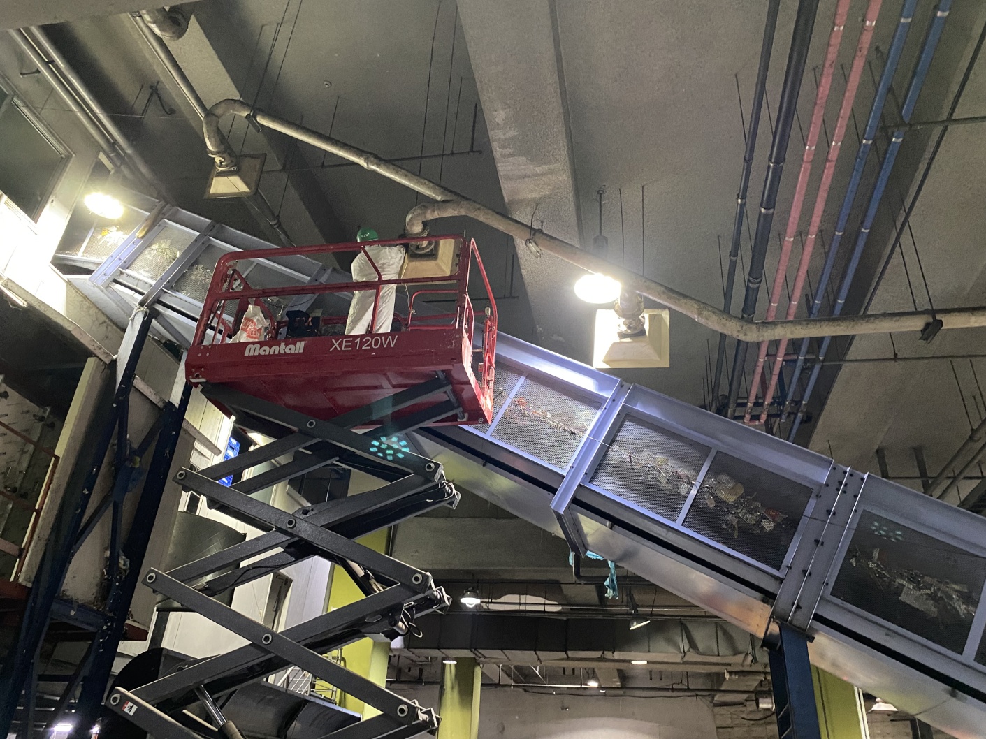 특수 기계 청소